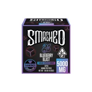 Smashed Liquid Diamond Infused Gummies 5000 MG