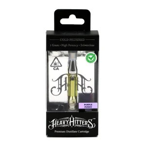 Heavy Hitters Purple Punch Vape Cartridge
