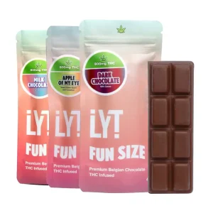 LYT Fun Size Chocolate Bars 800mg