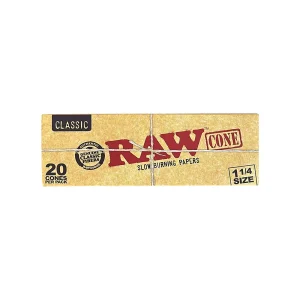 RAW Classic 1 1/4 Cones 20 Pack