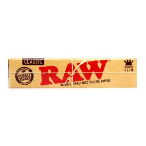 Raw Classic Kingsize Slim Rolling Papers 32 Pack