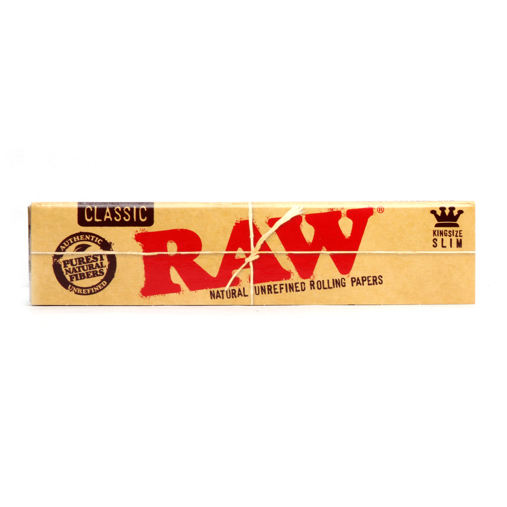 Raw Classic Kingsize Slim Rolling Papers 32 Pack