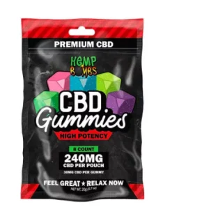 Hemp Bombs CBD Gummies High Potency 240mg
