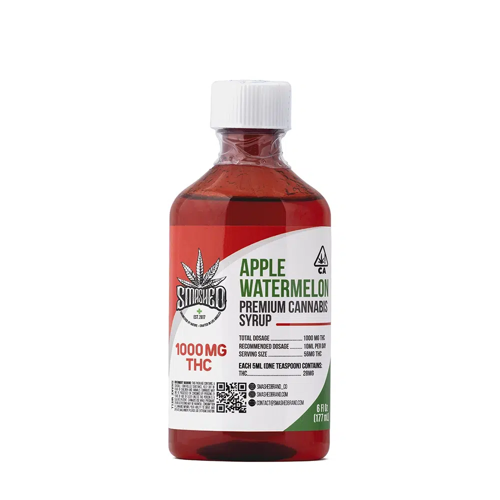 Smashed Premium Cannabis Syrup 1000 MG - Image 4