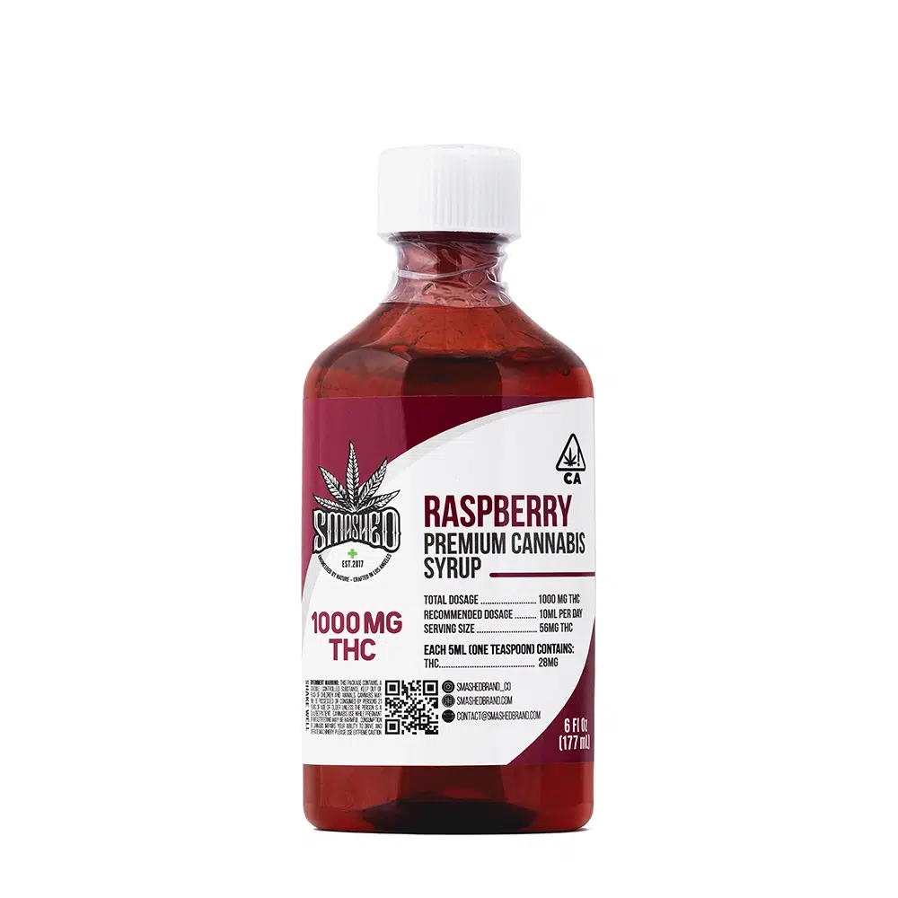Smashed Premium Cannabis Syrup 1000 MG - Image 2