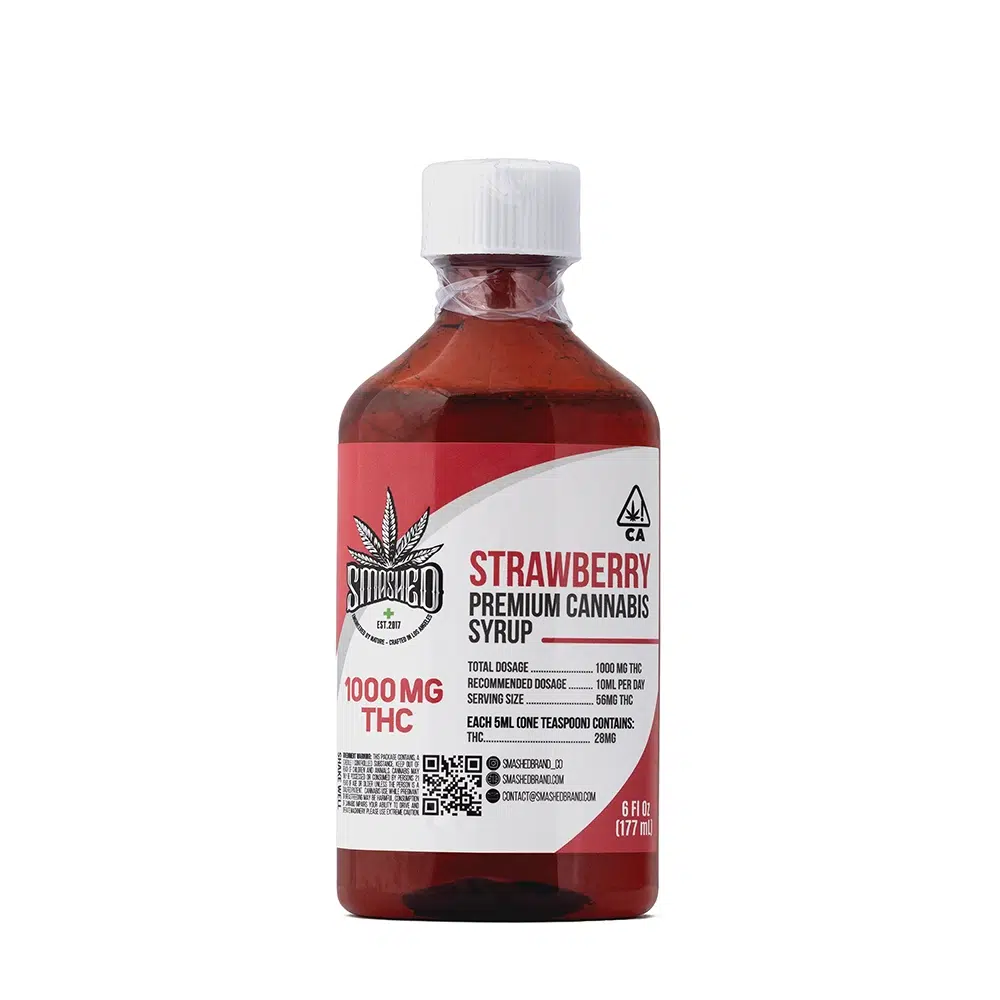 Smashed Premium Cannabis Syrup 1000 MG - Image 7