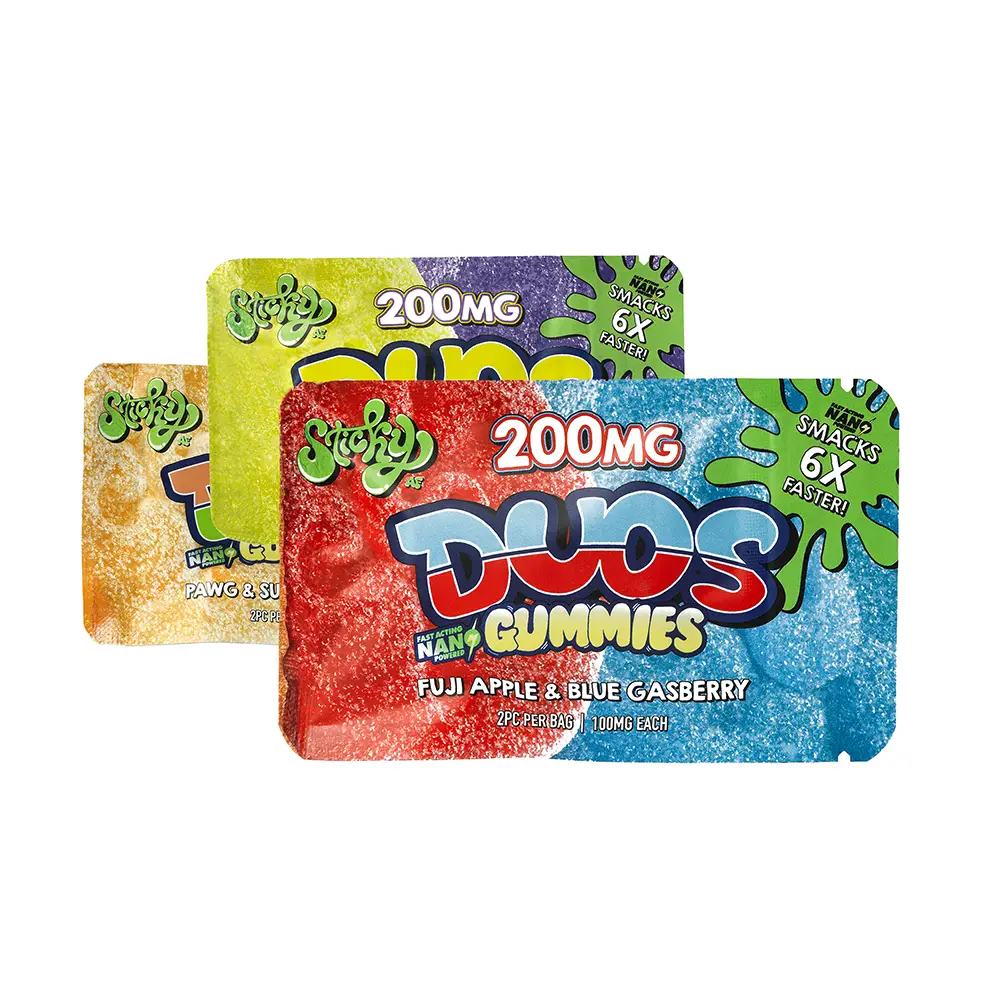 Sticky Duo Gummies 200mg