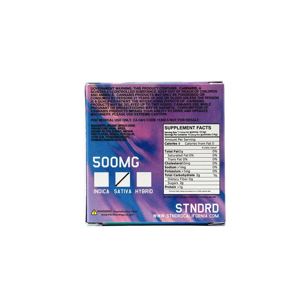 STNDRD Gummies 500mg - Image 2