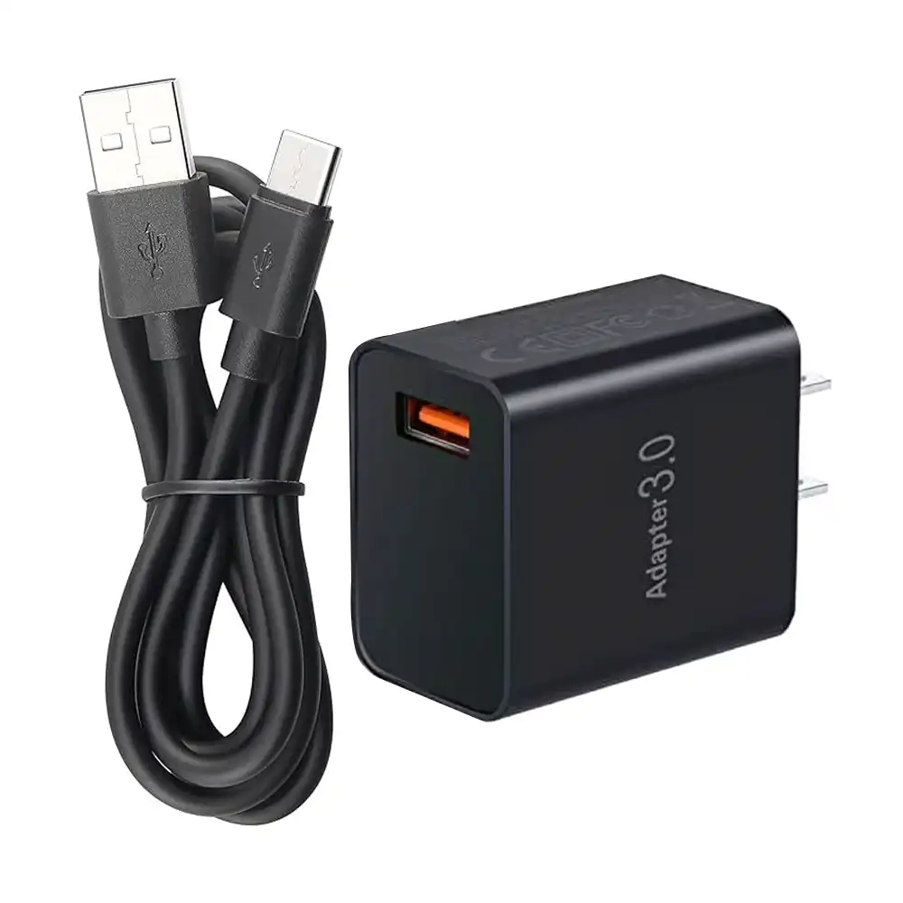 Black USB-C Charging Cable
