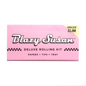 Pink Deluxe Rolling Kit (Papers + Tips + Tray)