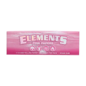 Elements Pink 1 1/4 Rolling Paper