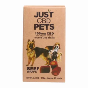 Just CBD Pets – Beef Wraps 100mg