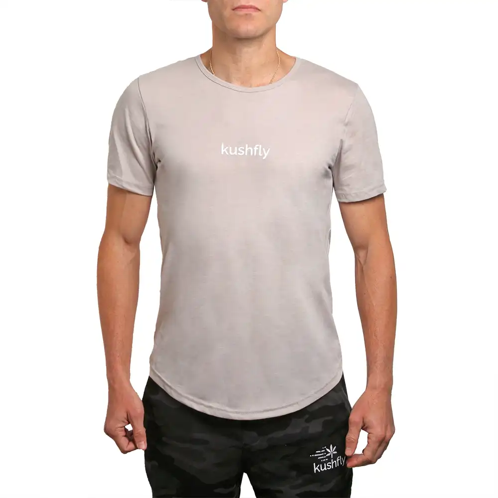 Kushfly Grey T-shirt - Image 2
