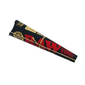 RAW Black 1¼ Cones 6 Pack