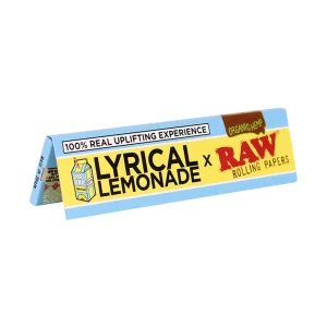 RAW Lyrical Lemonade Organic Hemp Kingsize Wide Rolling Papers