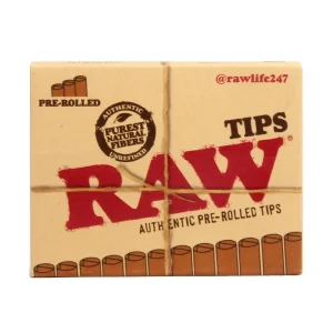 Raw Pre-Rolled Tips 21 Pack