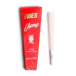 Vibes Hemp Cones 3 pack Kingsize